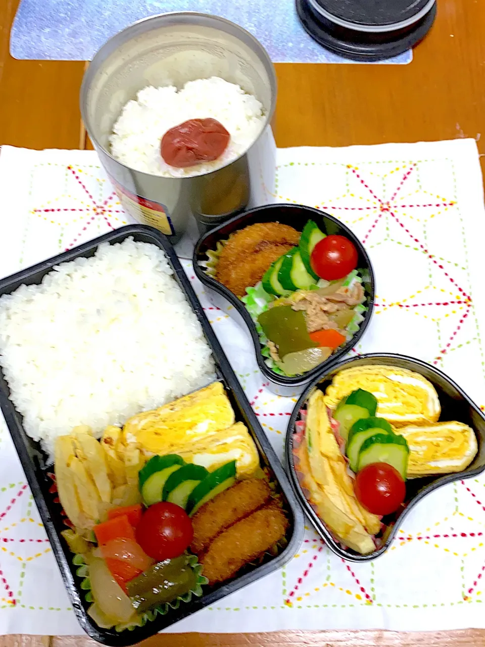 10月18日月曜日野菜炒め弁当|アッキーさん