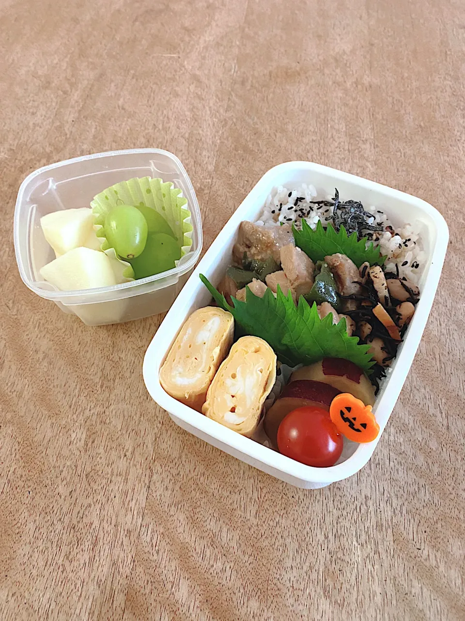 鶏肉とピーマンの味噌ハチミツ炒め弁当|Sakikoさん