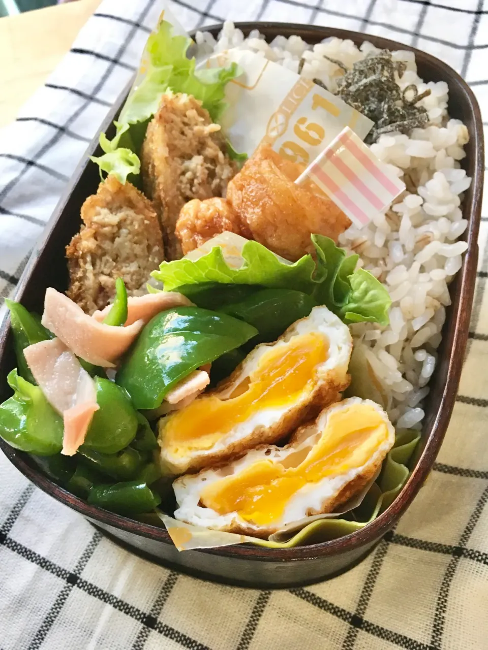 今日のパパ弁当はミンチカツ弁当♪|key♪さん