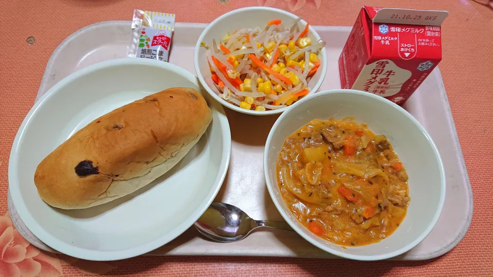 Snapdishの料理写真:今日の給食(10/18)|えっちゃんさん