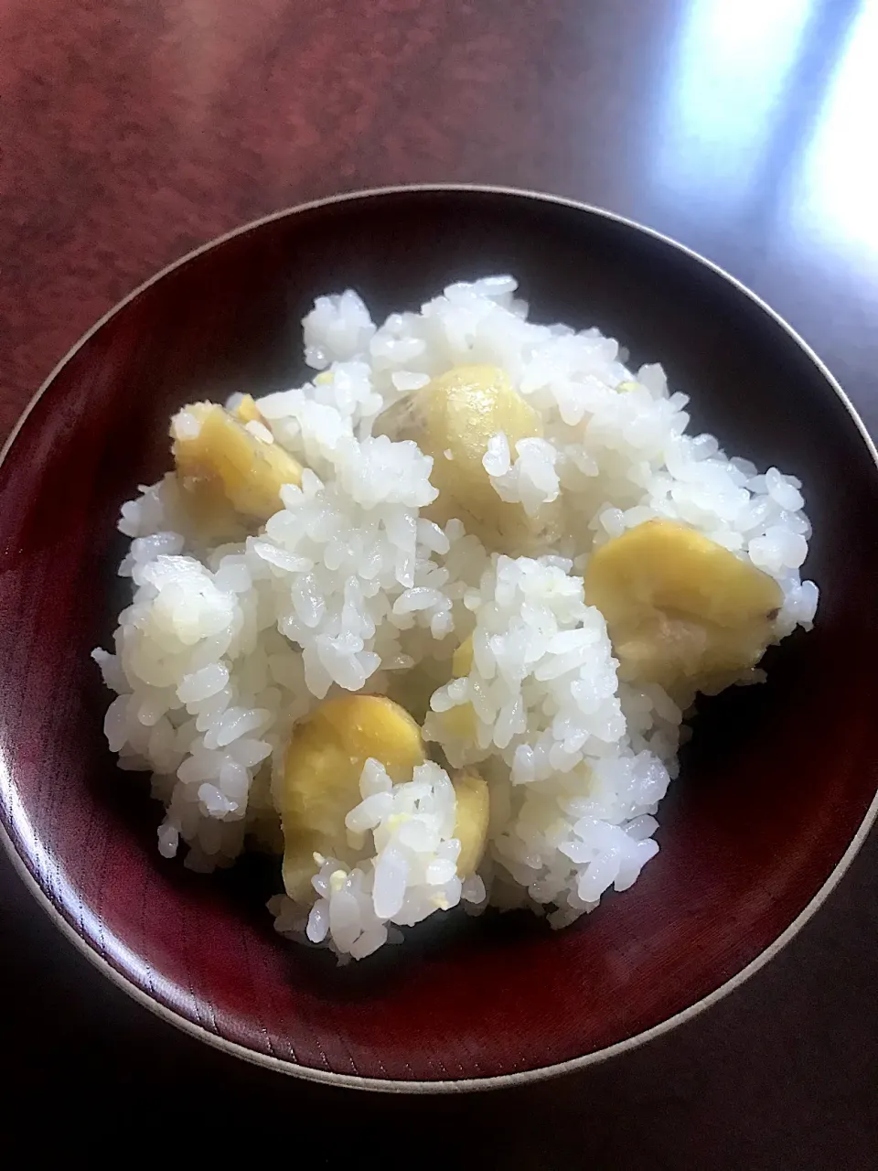 味付け塩だけ🌟ほくほく幸せ栗ご飯🌰|カノンさん