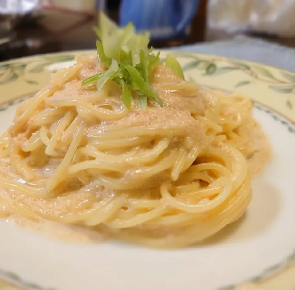 明太子パスタ(≧∇≦*)|しーPaPaさん