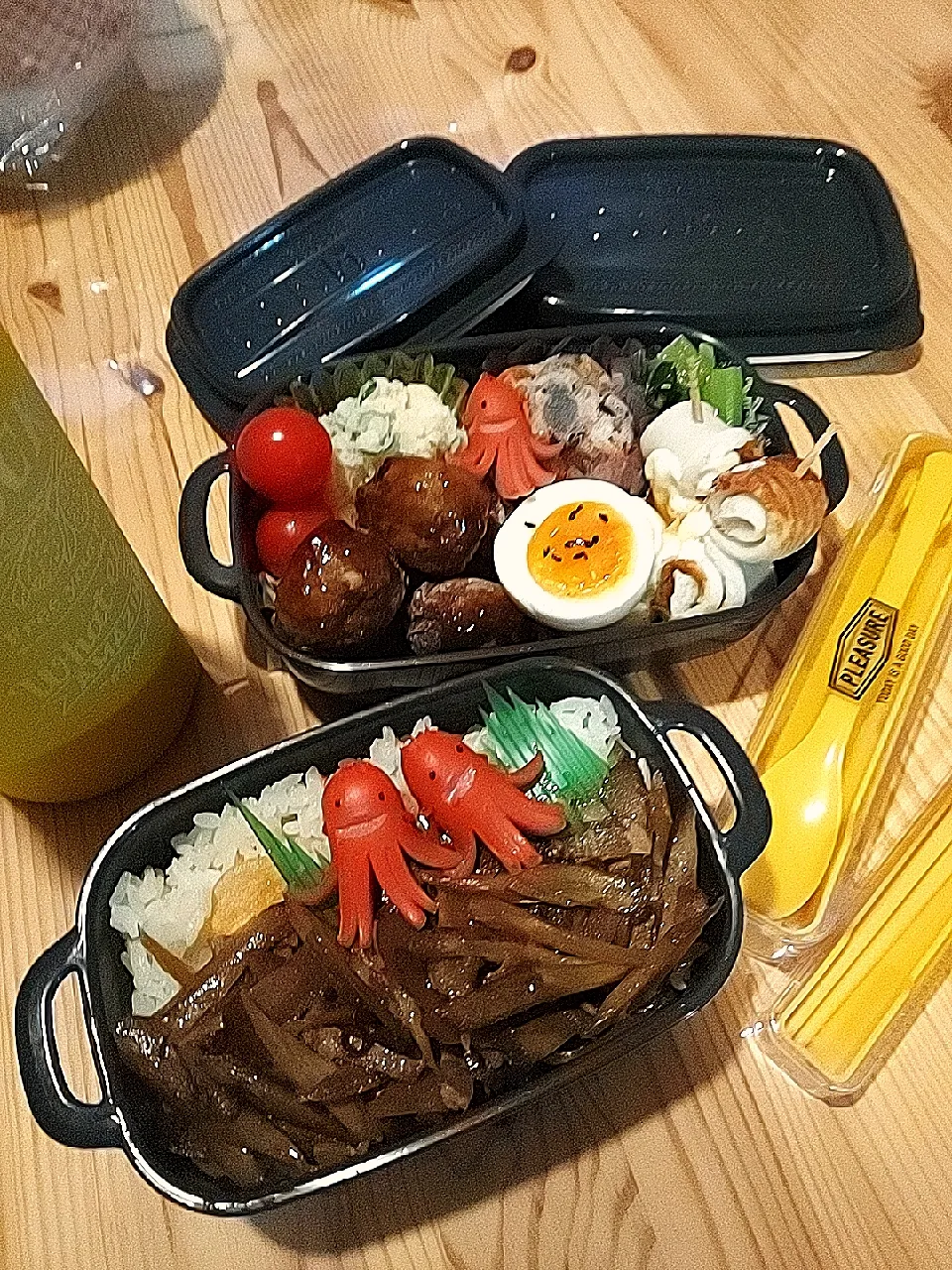 Snapdishの料理写真:2021,10,19 娘弁当🍱|あずきラテさん