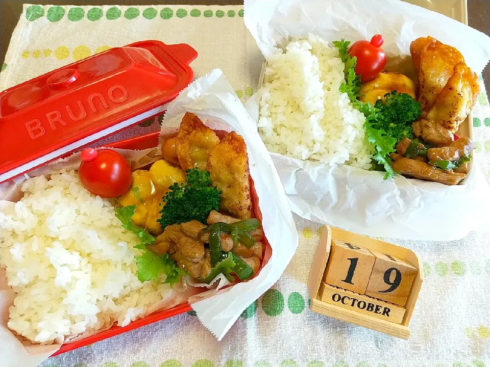 🍱今日の息子達のお弁当|tomoさん