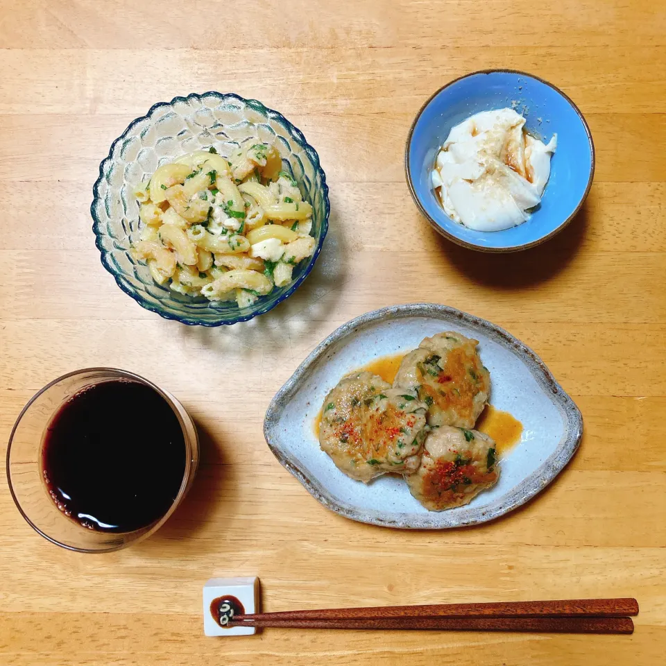 鶏ひき肉と蓮根の大葉入りつくね🌱|ちゃみこさん