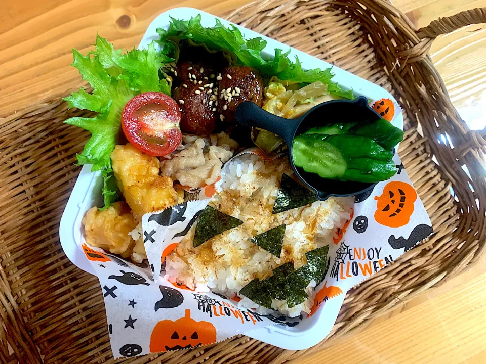 Snapdishの料理写真:10/19息子弁当|もこ。さん