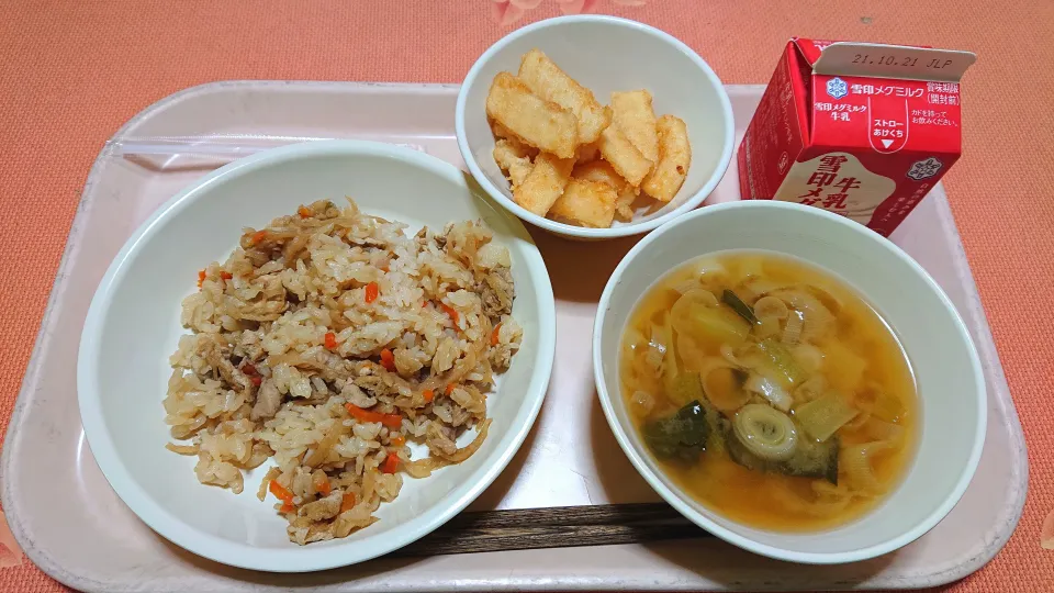 今日の給食(10/19)|えっちゃんさん