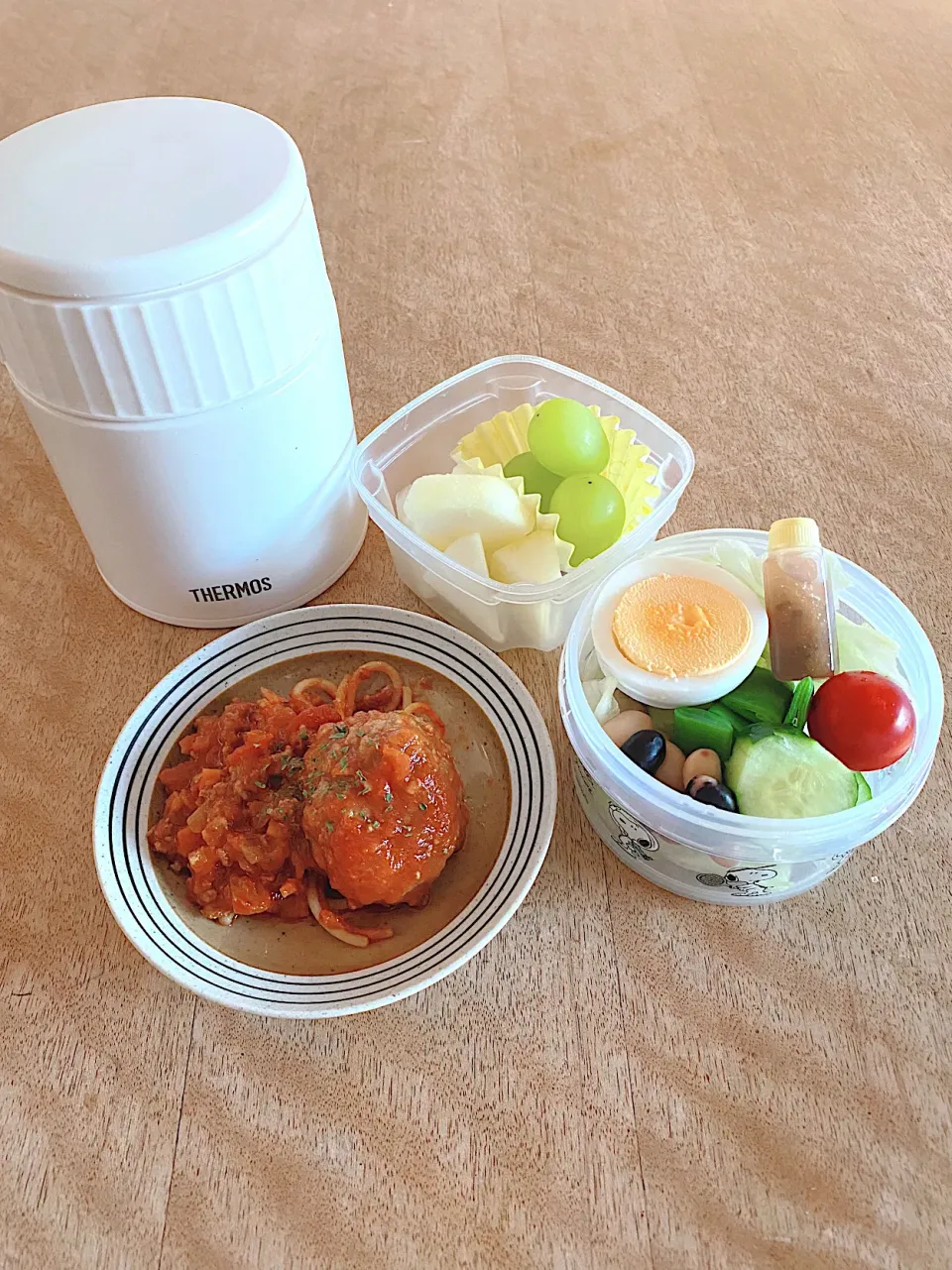 ミートボールスパゲティのお弁当🍝|Sakikoさん