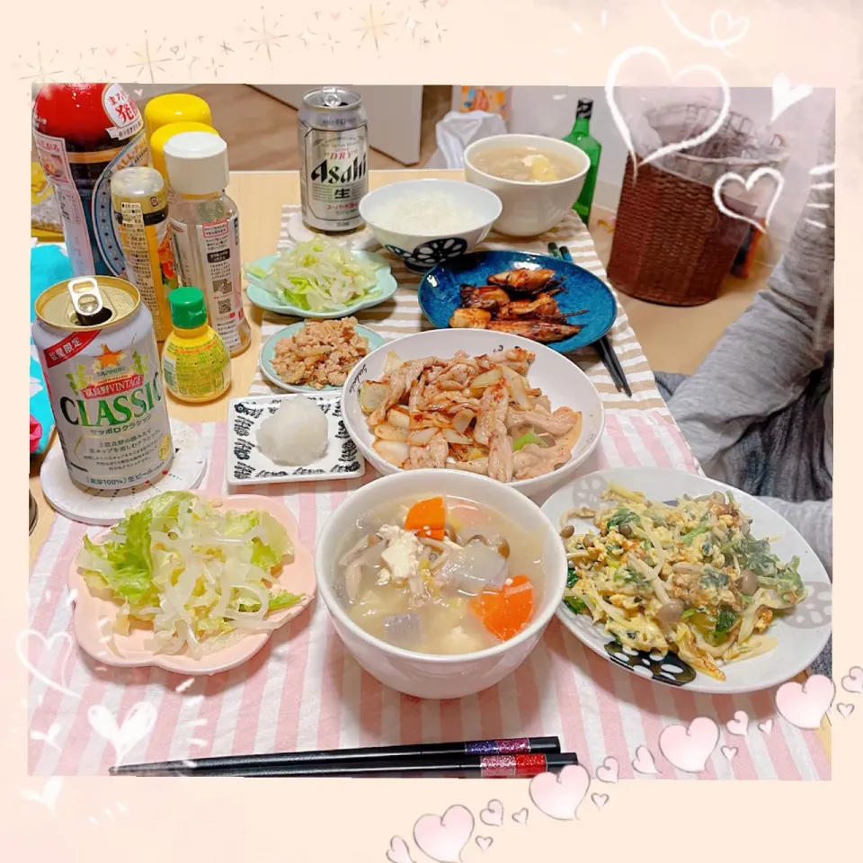 １０／２０ ｗｅｄ 晩ごはん🍴＊○°|rinaronarさん