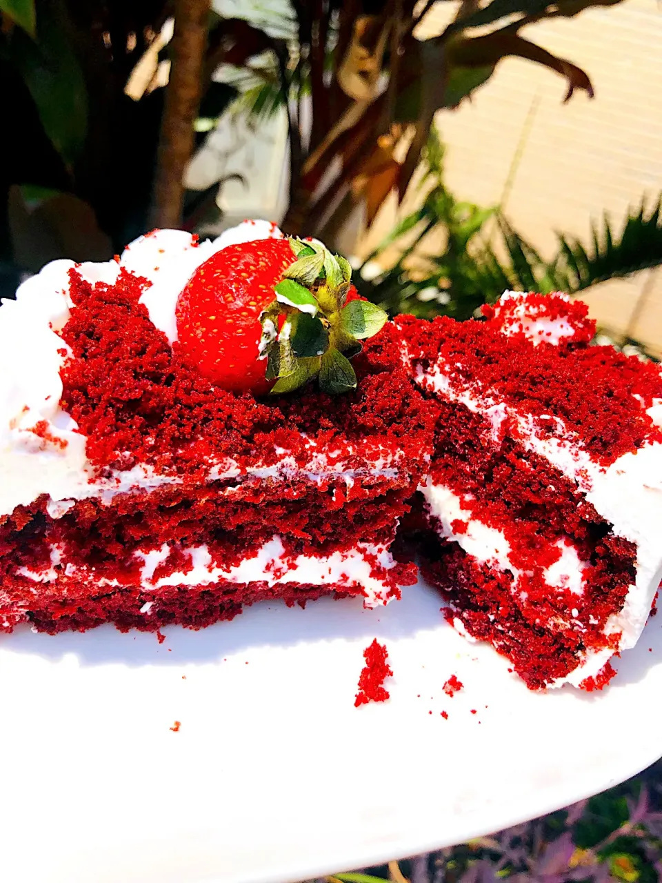 Snapdishの料理写真:Red velvet cake|babylove2012さん