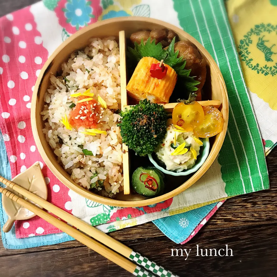 鰯節と明太子ご飯弁当|kotokotoさん