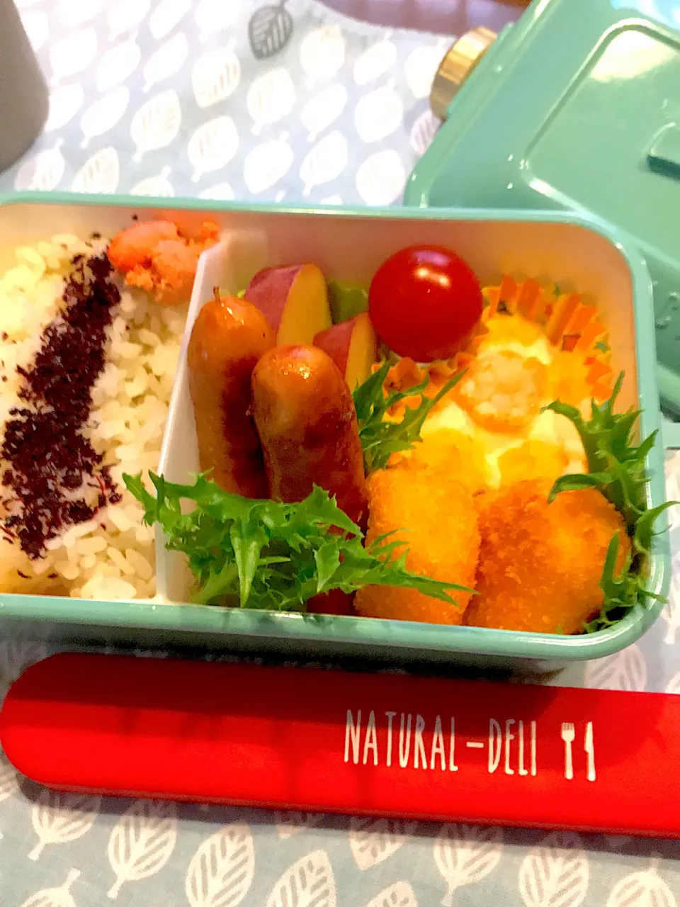 2021.10.21  ＊今日のお弁当＊さつまいものレモン煮＊|rinrin*mama*さん