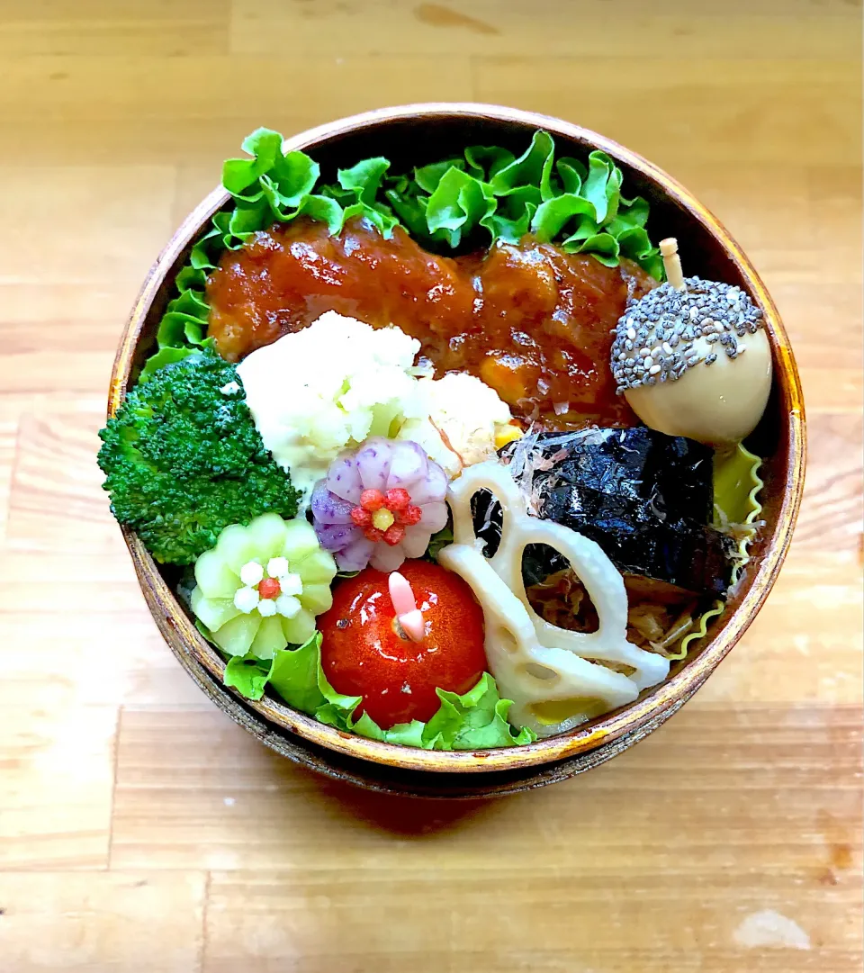 Snapdishの料理写真:旦那さん弁当🍱|marikoさん