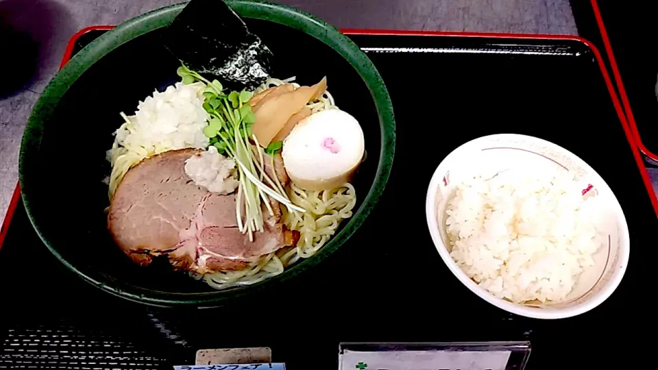 ラーメンフェア　背脂煮干し中華そばセット|nyama1さん