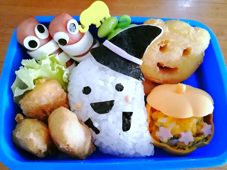 長男　保育園の遠足弁当　ハロウィン|あぁちゃんさん