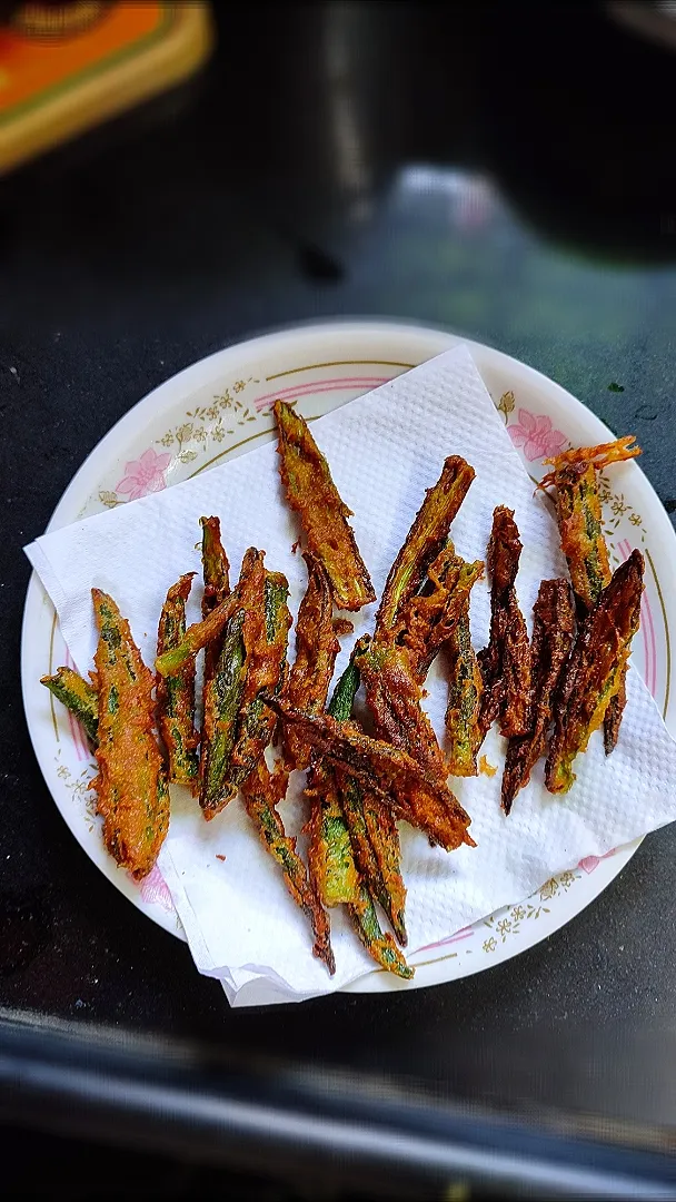 quick and easy kurkuri Bhindi fry|KULSUM TOUSIFさん