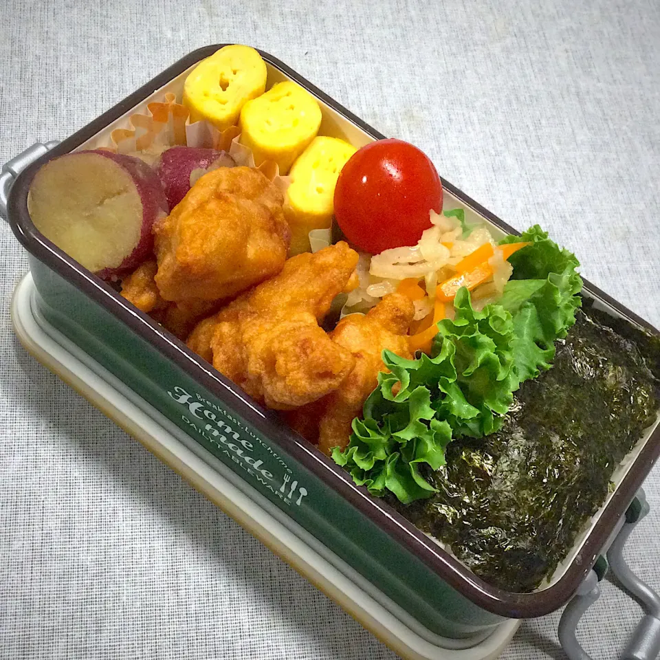 Snapdishの料理写真:長女のJK弁当〜　唐揚げ〜|yukoさん