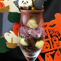 ハロウィンパンダパフェ👻🎃