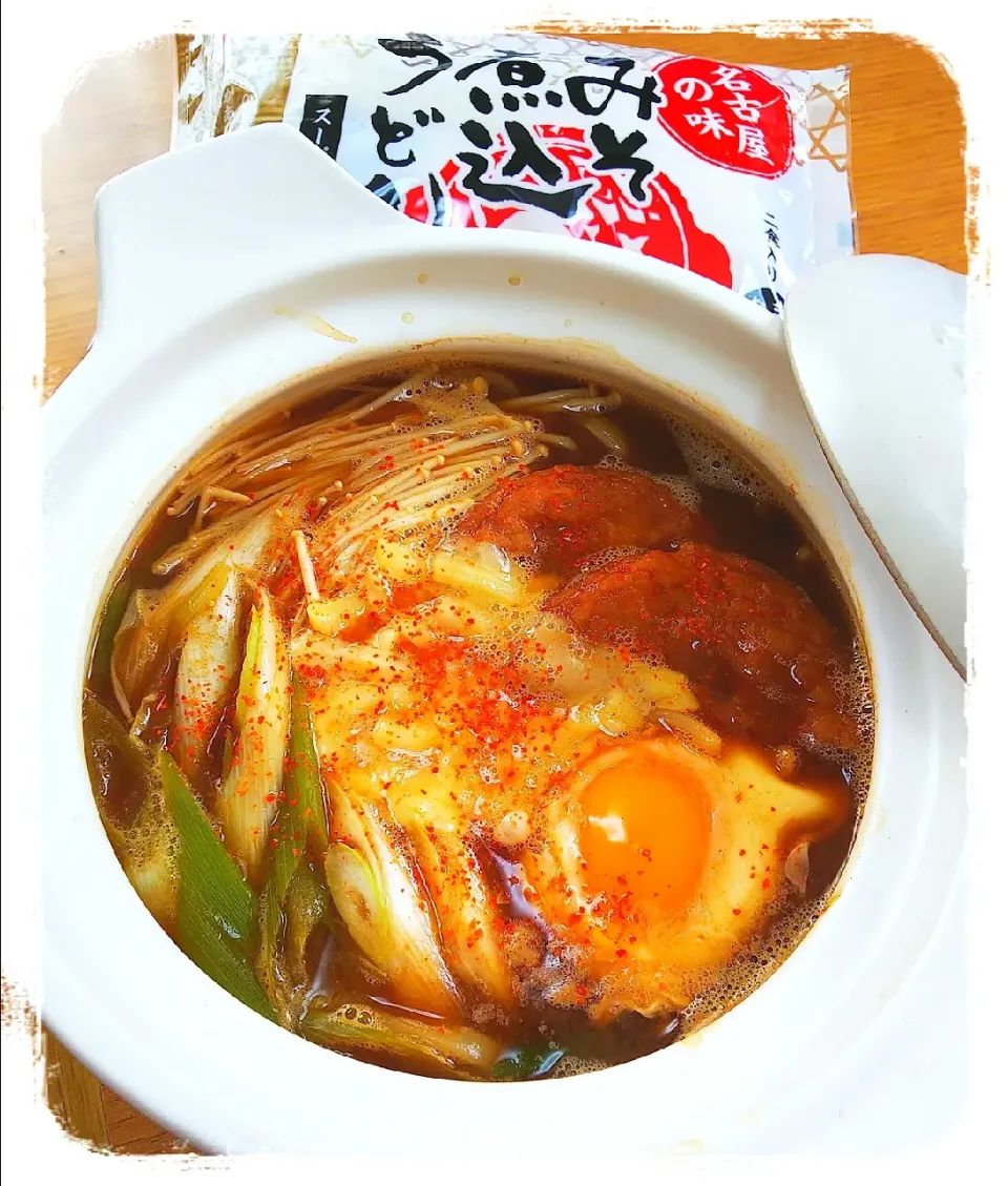 Snapdishの料理写真:味噌煮込みうどん🍲|ひとみんΨ(*´∀｀)Ψさん