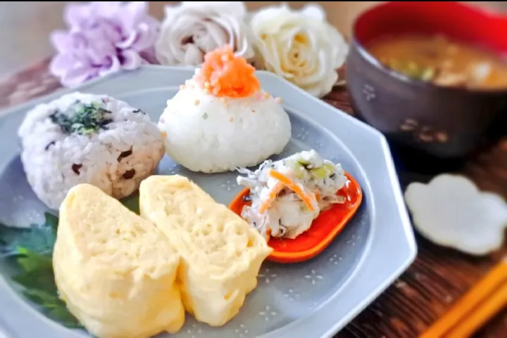 朝ご飯🍙|かのさん