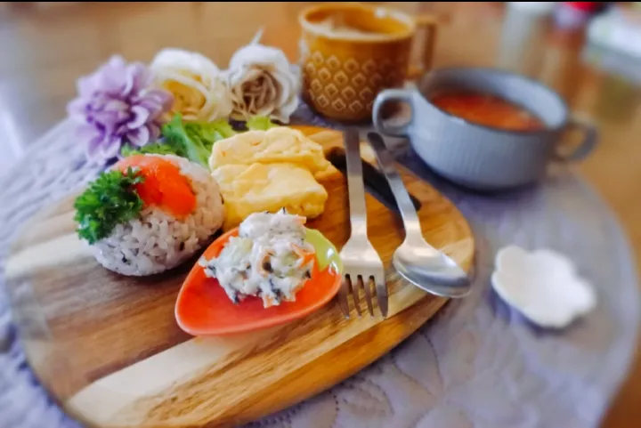 朝ご飯🍙②☀️|かのさん