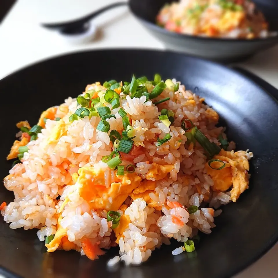 鮭と玉子の炒飯|ポトスさん