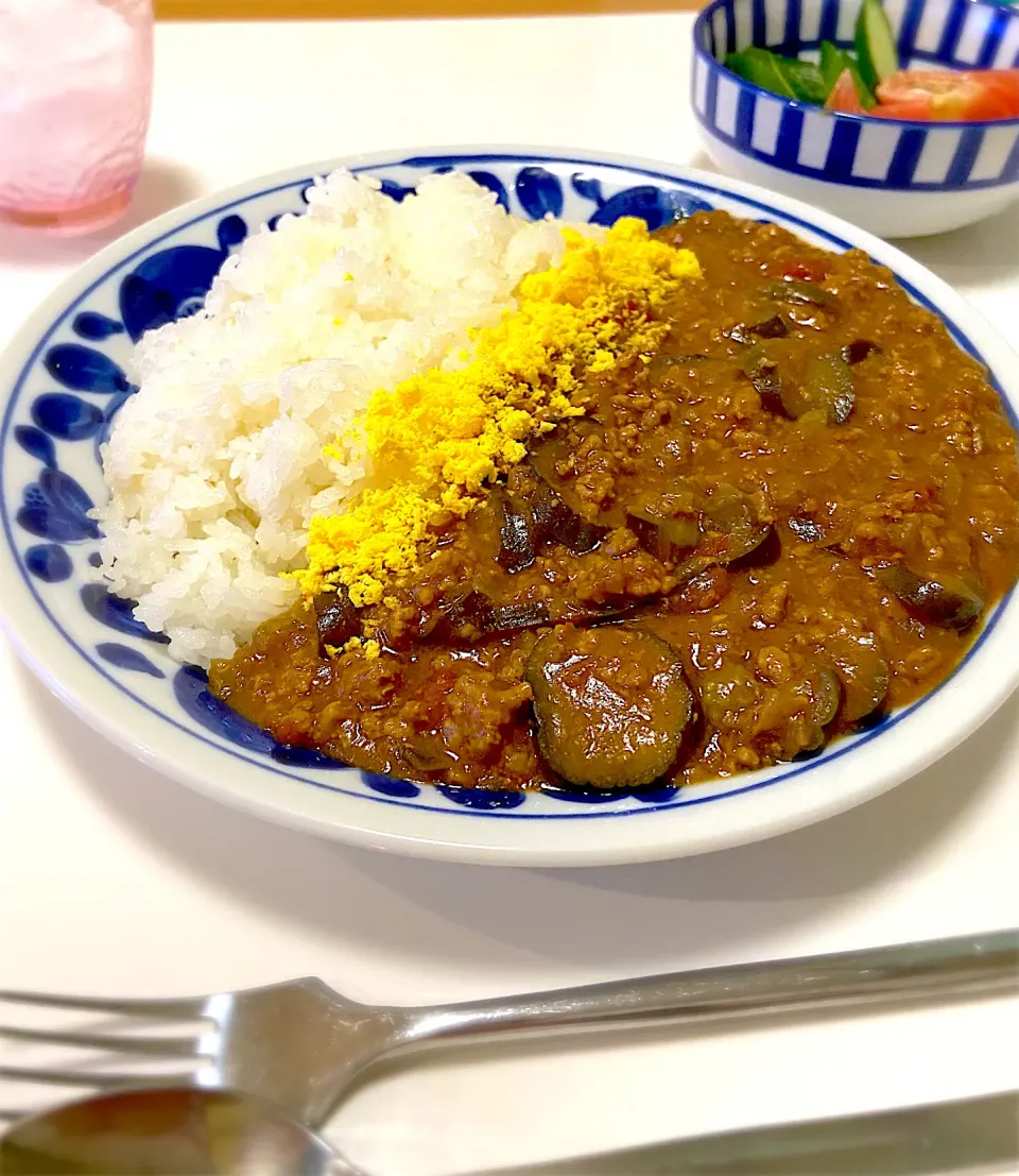 Snapdishの料理写真:茄子カレー🍆|ちゅぱきちさん