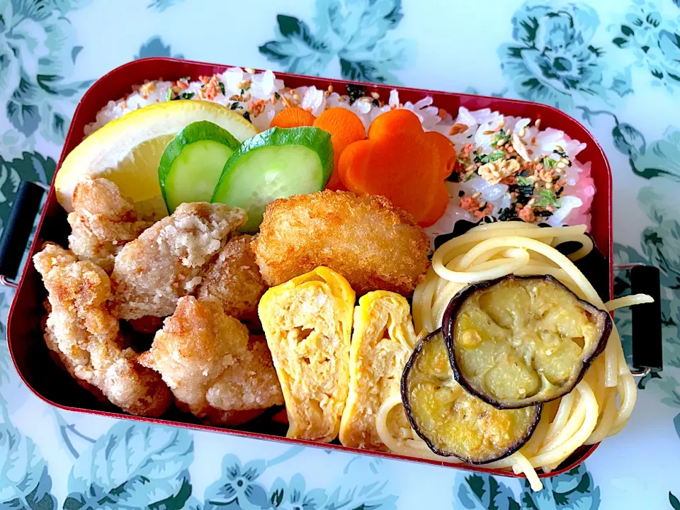 【中2男子弁当】唐揚げ|まりっぺさん