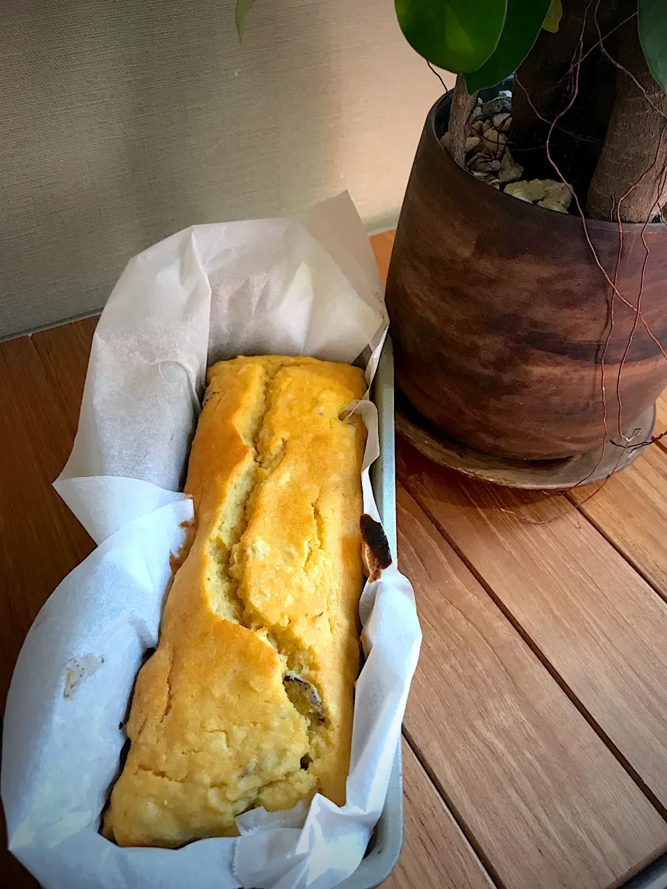 自家製さつまいもでスイートポテトケーキ🍠|hnnさん