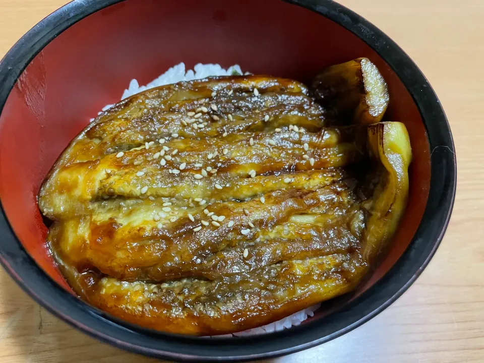 茄子の蒲焼き丼|Rickyさん