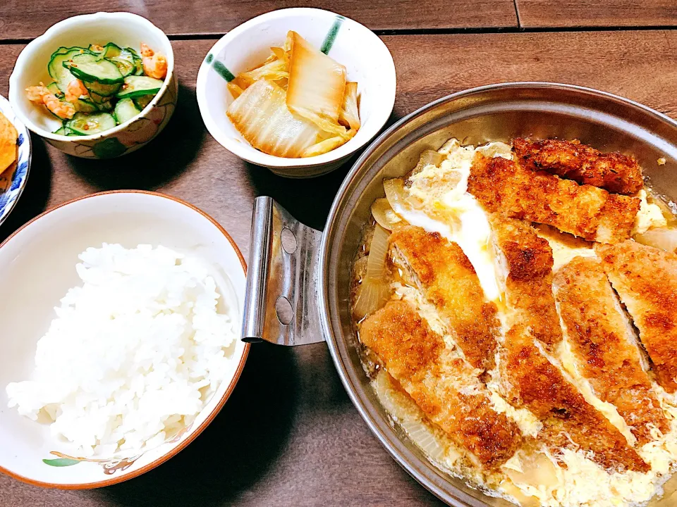 今日の夕飯　　カツ煮です|花鳥　舞さん