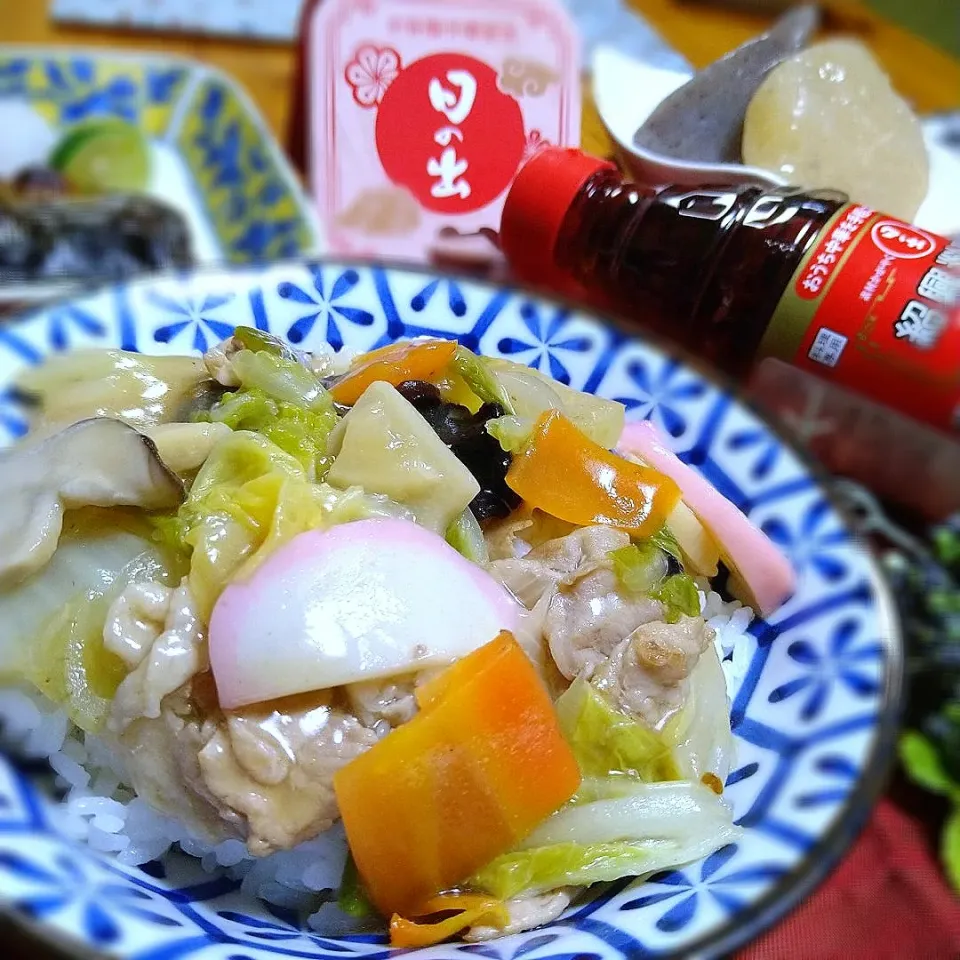 中華丼〜にも紹興料理酒🎶|とまと🍅さん