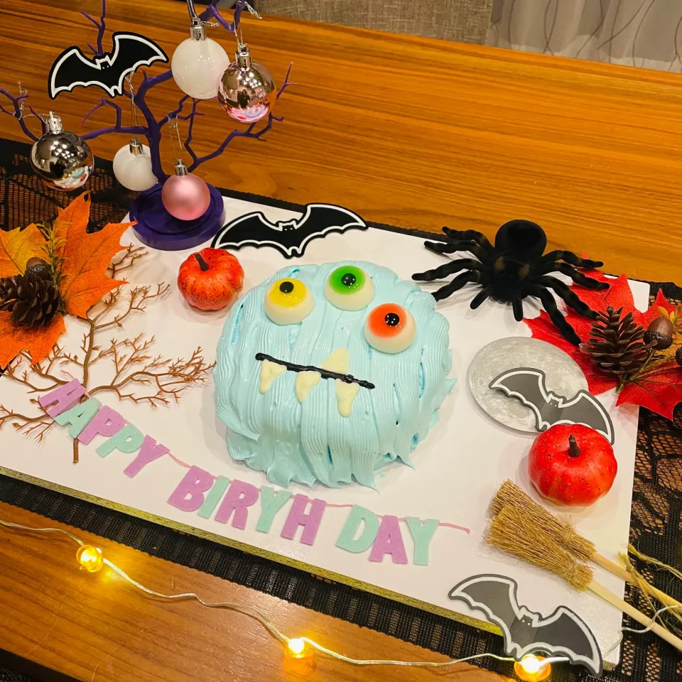 ハロウィン🎃誕生日ケーキ|RIRUKAさん