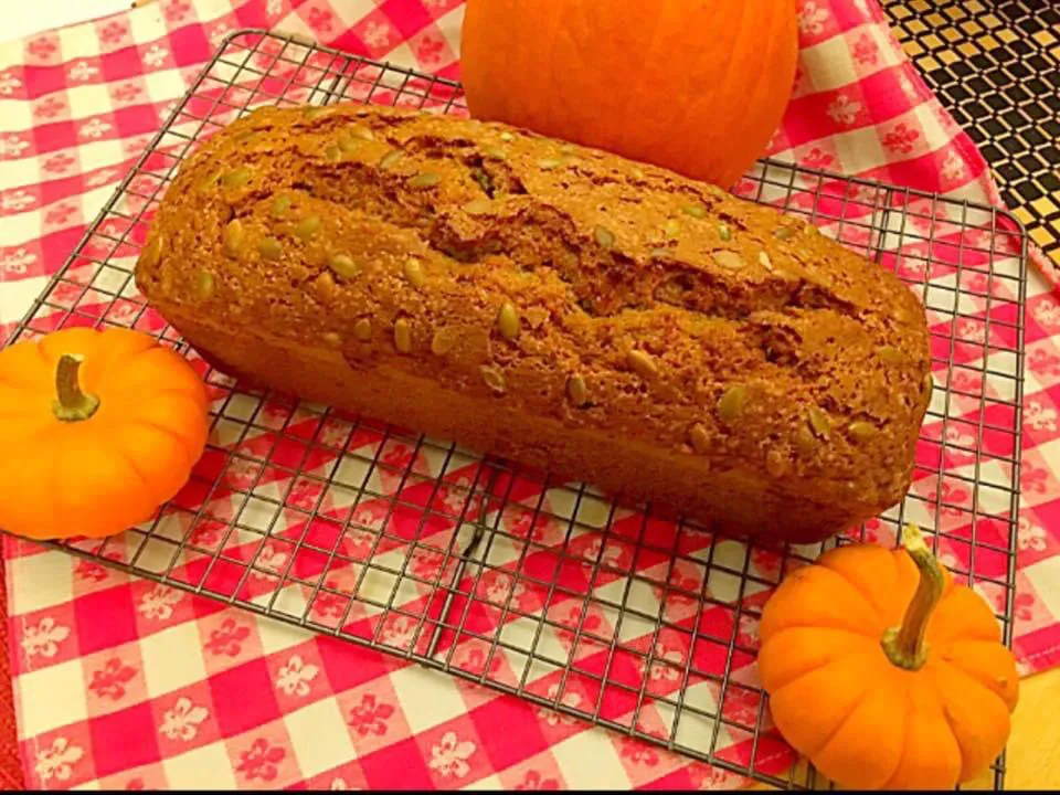 Maple Pumpkin Bread Loaf 🍁🎃🍞|🌺IAnneさん