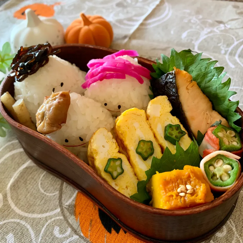 Snapdishの料理写真:鱒の塩焼き弁当|Naomiさん