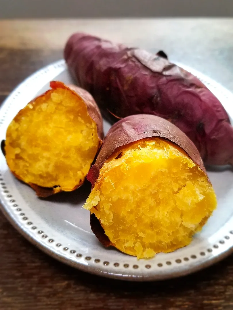 産直シルクスイートで焼きいも🍠|ぱんだのままんさん