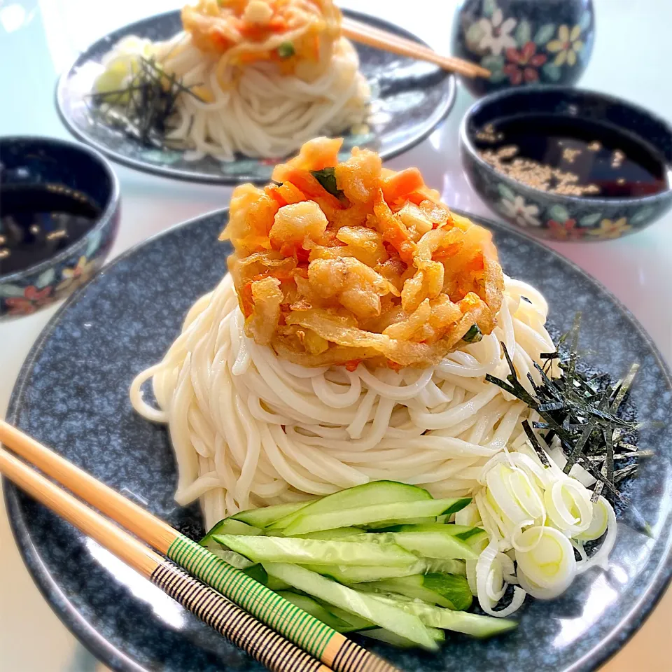 休日の冷やしつけうどん🍜|Catherineさん