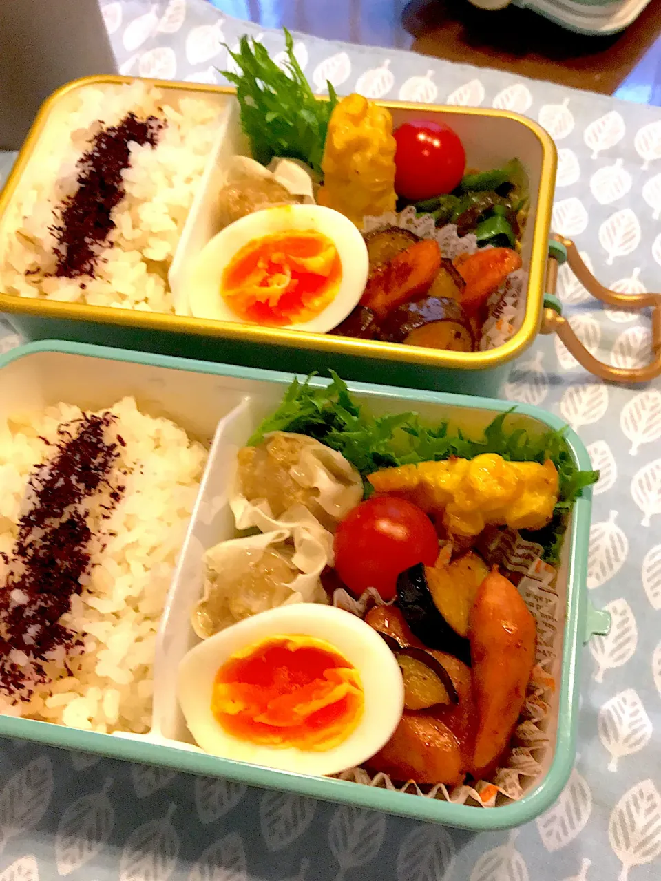 2021.10.25  ＊今日のお弁当＊なすとウインナーのケチャップ炒め＊|rinrin*mama*さん