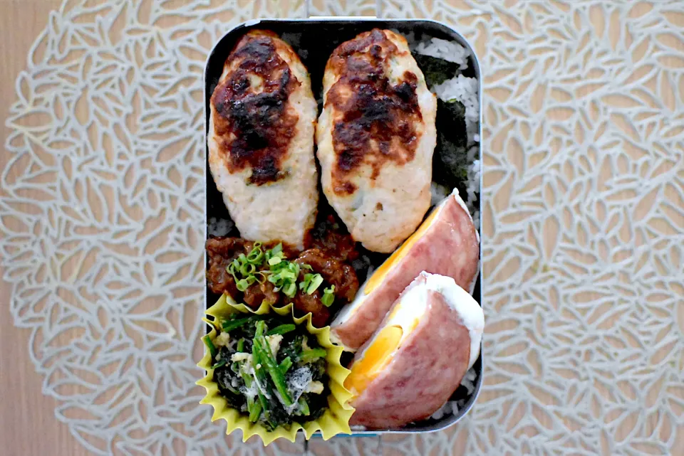 #お弁当 #息子弁当 #高校生男子弁当 #男子弁当 #高校球児弁当 #作り置き弁当 #作り置き #常備菜 #豊かな食卓 #のっけ弁 #タッパー弁当 #つくね弁当 #のり弁|dra-kichiさん