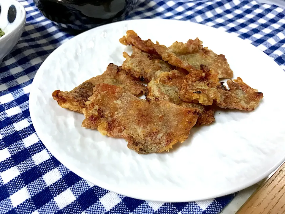 豚カラ🐷カレーパウダーを使って❣️|えいぽんさん