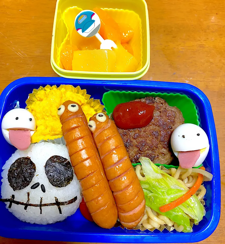 ハロウィンお弁当　幼稚園|なつきさん