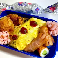 Snapdishの料理写真:年中さん遠足お弁当|nagatomomiyuさん