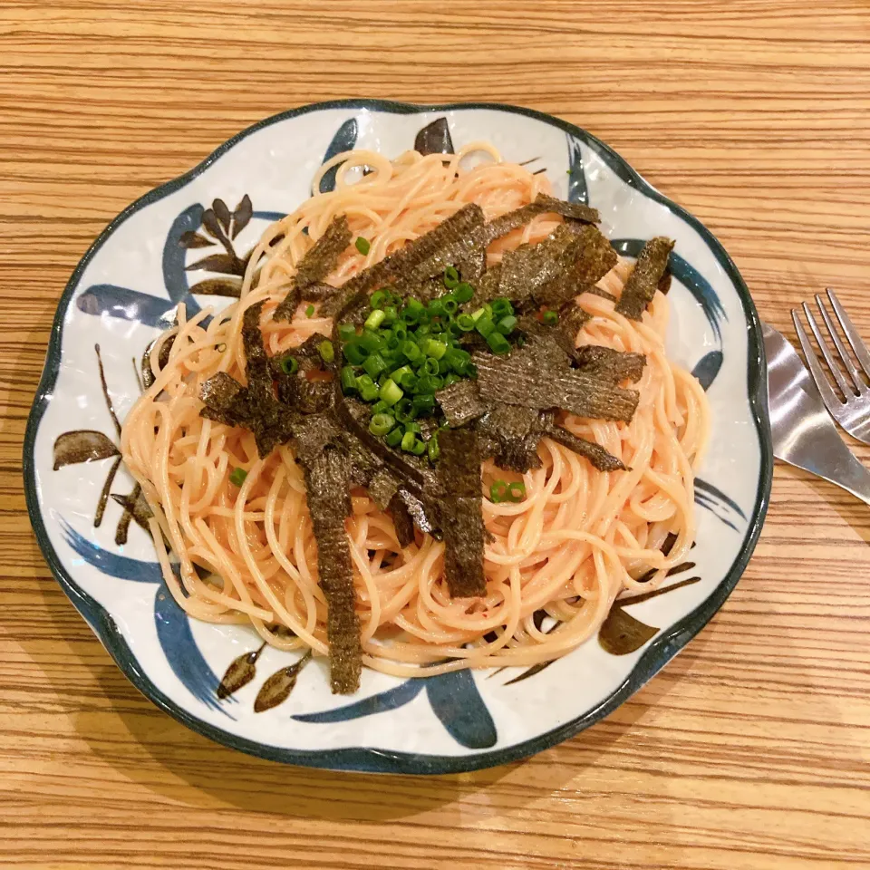 明太子パスタ🍝|ちゃみこさん