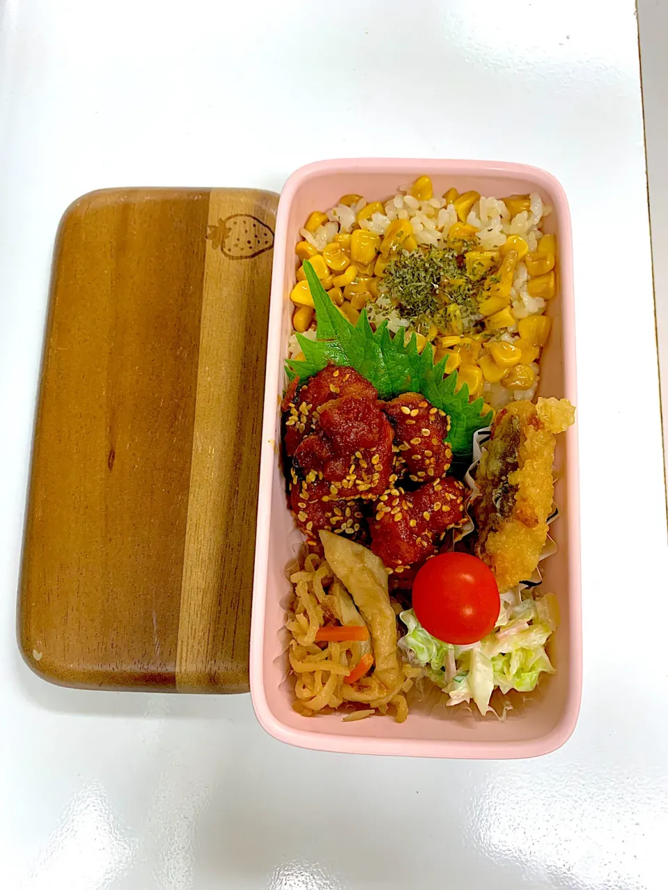 Snapdishの料理写真:2021,10/26 高３娘のお弁当🍱|naoちんさん