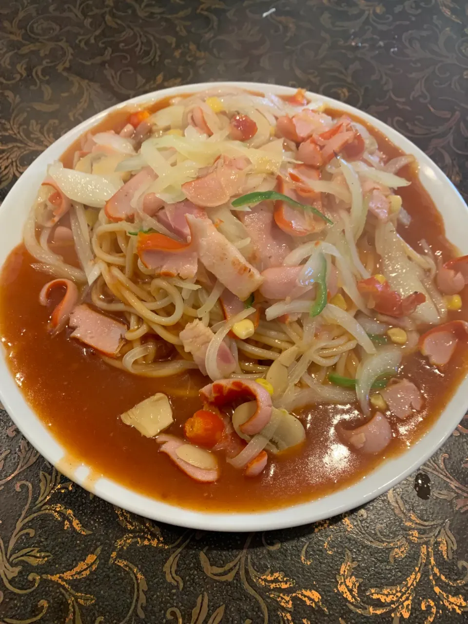 Snapdishの料理写真:あんかけソーススパゲティ|Yoshiさん