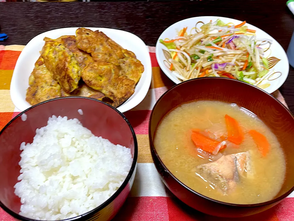 豚ヒレピカタ定食|あき　32男性の晩ご飯さん