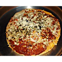 chicken tikka pizza🍕❤|Bidisha Ghoshさん