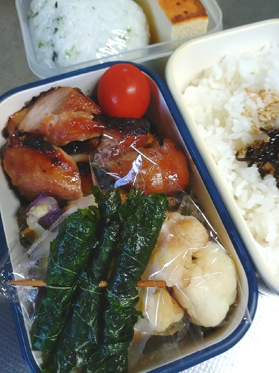 Snapdishの料理写真:グリルチキン弁当|ぱんださん