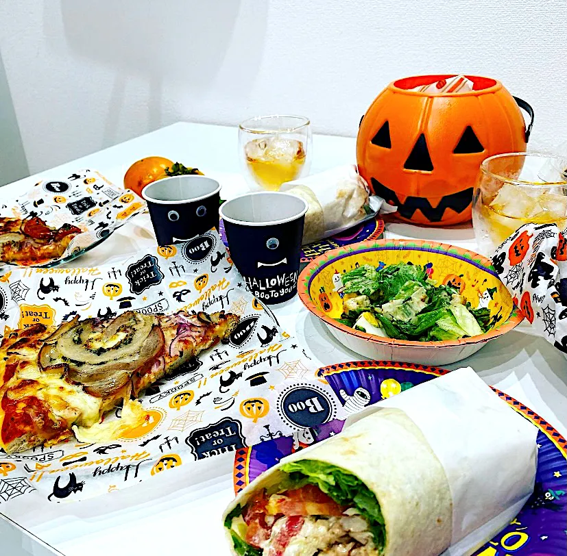 Snapdishの料理写真:コストコ飯ハロウィンパーティー|ooooorangeさん