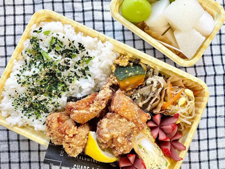 Snapdishの料理写真:次男校外学習弁当|Yoko  Ikedaさん